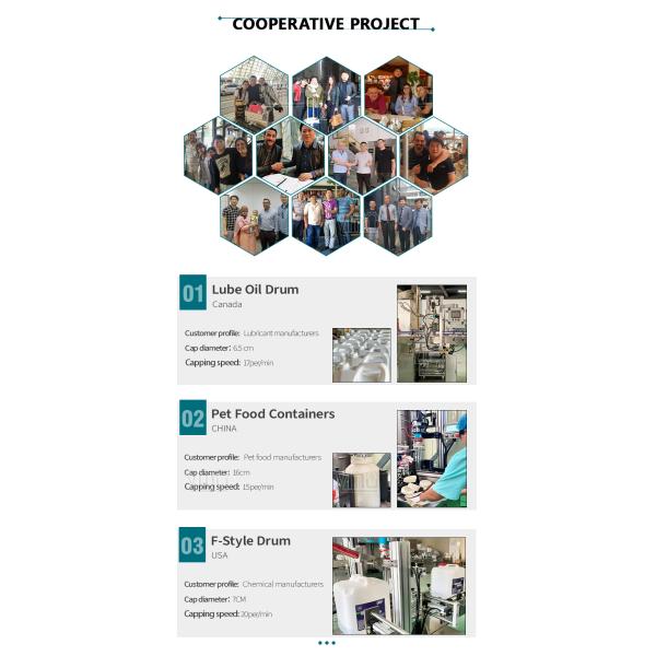 ПЭТ шампунь бутылки закрывающий скрутить от крышки Производственная линия 5000 мл ведра уплотнительной крышки