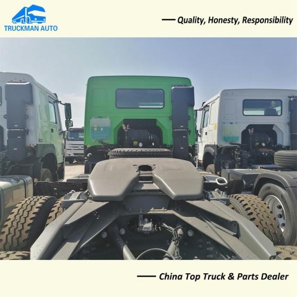 10 Wheel 70 Tons SINOTRUK HOWO 371HP Prime Mover Truck For Container Transport