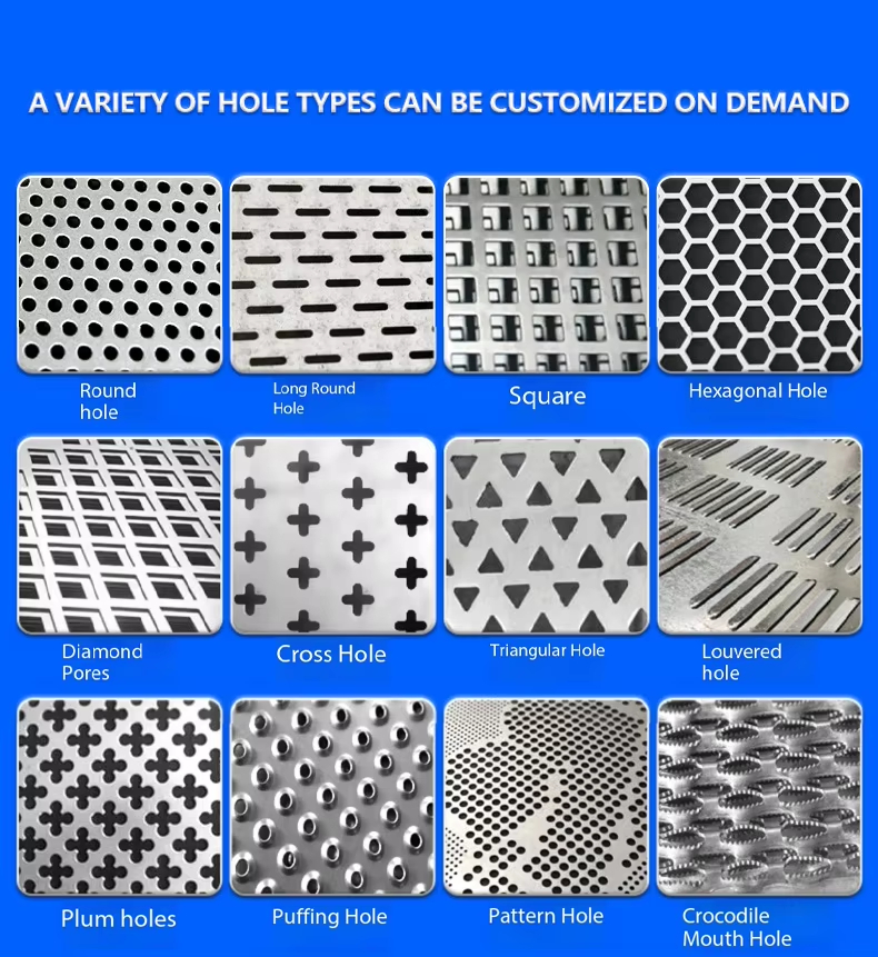 Factory Direct Carbon Steel Perforated Metal Mesh 1500×3000mm with 10mm Square Holes for Industrial Ventilation