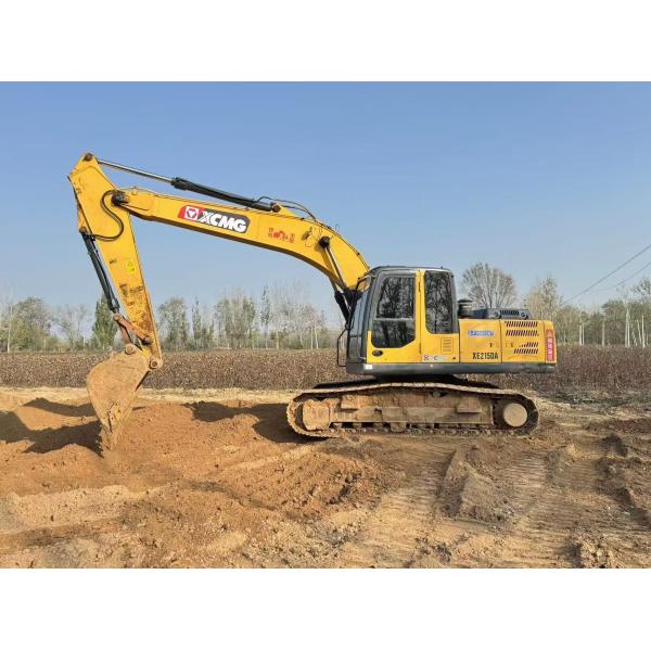 XE215DA Used XCMG Excavator Heavy Duty XCMG 20 Ton Excavator Energy Saving