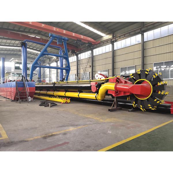 200cbm Model Cutter Suction Dredger используются для очистки ила в речных каналах