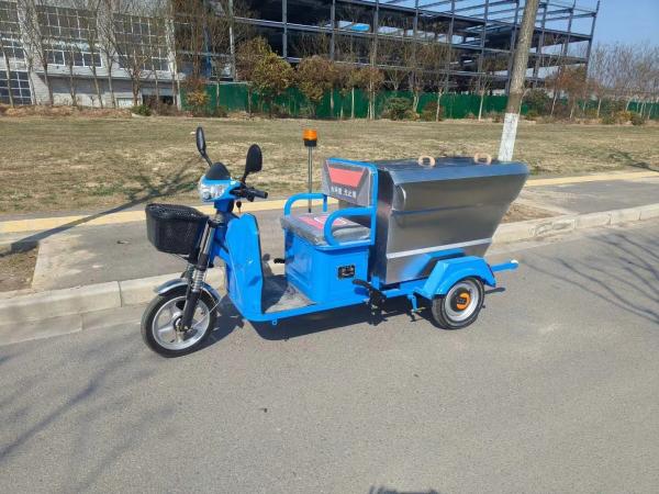 Energy Three Wheeled Garbage Recycling Car for Community Alley Sidewalk Rubbish Collection