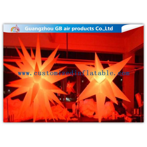 Colorful Jellyfish Led Inflatable Lighting Decoration For Outdoor Christmas