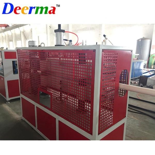 20mm - 110mm PVC Pipe Equipment 60kw PVC Profile Extrusion Line With S Contactors