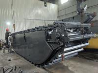 Pista de excavadora anfibio personalizada PONTOON Pista flotante utilizada para excavadoras DX225 DH225 de 20 toneladas
