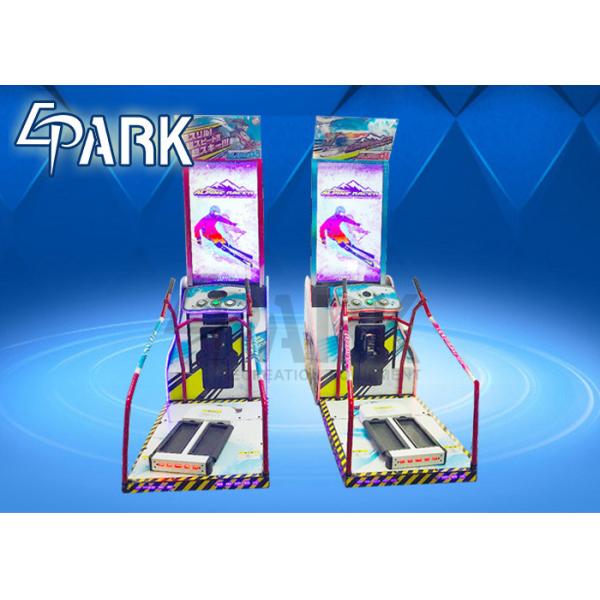 Fashion Coin Operated Arcade Machines Alpine Racer Skiing