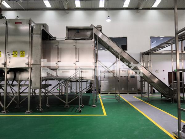 High Standard Continuous Belt Dryer Air Cooling