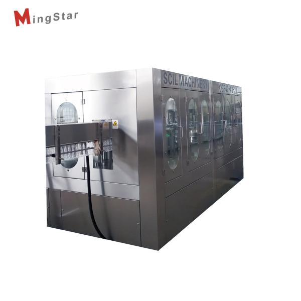 Stainless Steel 4000BPH Vegetable Oil Filling Machine For Sunflower Oil