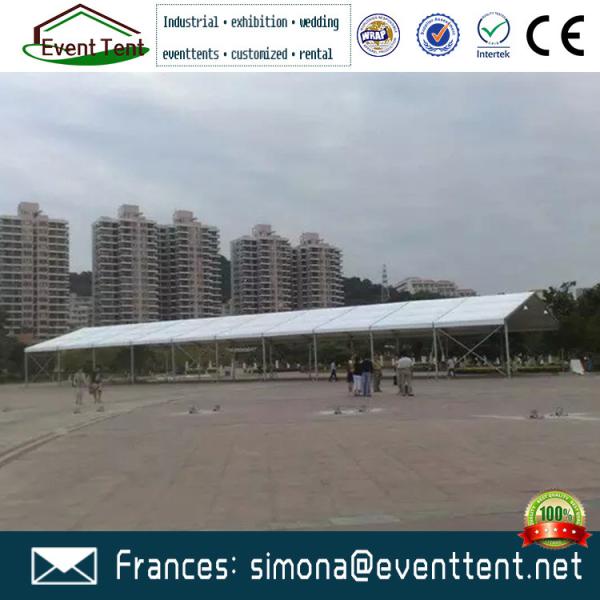Outdoor Big  A Frame Tent PVC Fabric With Hot Dip Galvanized Steel Parts