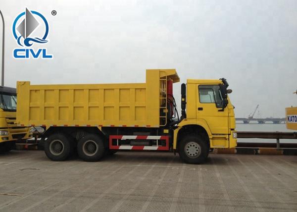 new tipper truck engine 336 Hp 6x4 25 Ton heavy Dump Truck  Excellent After-Sales Service