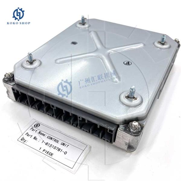 Блок регулятора доски 1-81510781-0 компьютера ISUZU XE 6BG1 Isuzu электрический для частей экскаватора запасных