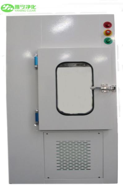 Boîte de passage enduite de Cleanroom de cadre en acier de petit pain pour l'industrie électronique de précision