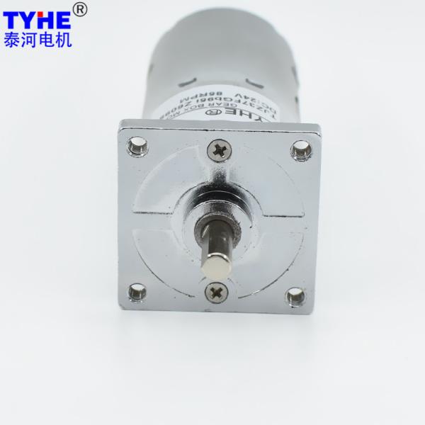 Ie3 Steel Gear Micro 37mm Rs545 Brushed 24v 500rpm 0.5n.M Dc Gear Reduction Motor Ce Rohs
