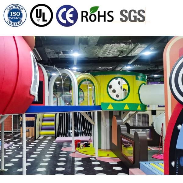 Customized Theme Castle Indoor Playground Soft Play Equipment Space Efficiency