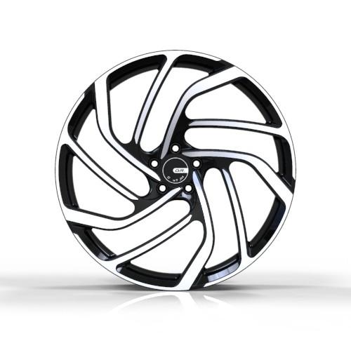 SAE Custom Forged Wheels Diamond que corta 24 polegadas ET35 orlara 5x120