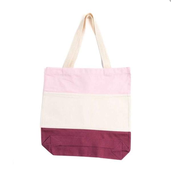 Custom Printed Cotton Canvas Shopping Carry-On Bag with Recycled Features Any Size
