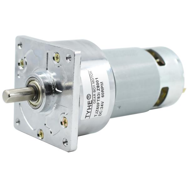 60mm 12000rpm 10nm Brushed Dc Gear Motor 30w 15w Rs 775 12v 24v