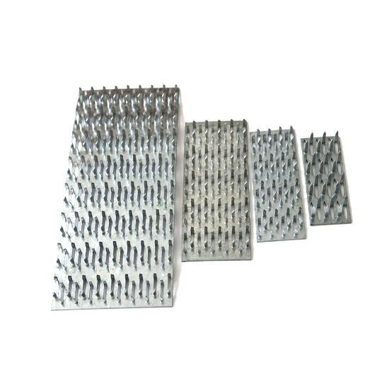 Placa de unhas galvanizadas de aderência galvanizada para instalação fácil de piso de madeira