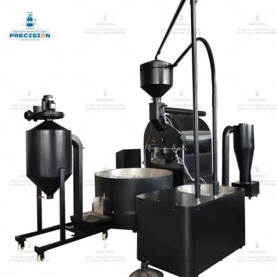 Roastador de café industrial a gás liquefeito para fábrica de grãos de café de cacau