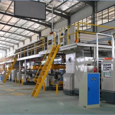 380V 50HZ 3 Ply Automatic Corrugated Box Plant For Cardboard Making