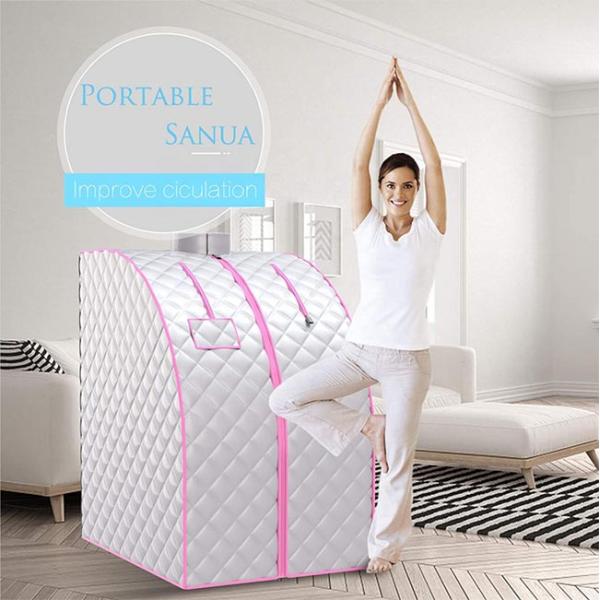 Indoor Portable Personal Steam Room Small One Person Sauna Tent 1050W