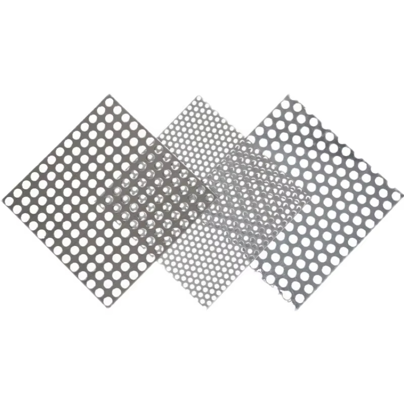 Galvanized Perforated Metal Mesh with 3mm Round Holes for Industrial Screening