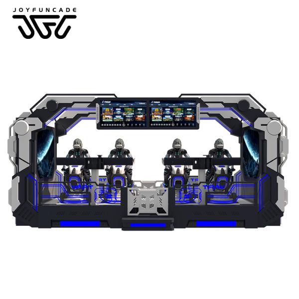 Comfortable 4 Seat VR Fantasy Space Ride Virtual Reality Space Ride Simulator