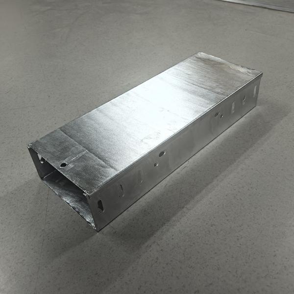 High Load Capacity Hot Dip Gcable Tray Galvanised With Non Flammable Fire Resistance And Perforation Groove