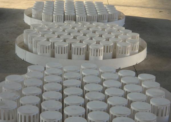 Pan / Plate Type Column Internals Customized Size For Basic Chemical Column