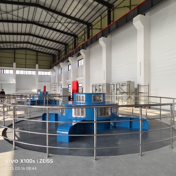 ISO Certified Francis Hydro Turbine with 50KW-2MW Customizable Power and Factory Direct Supply