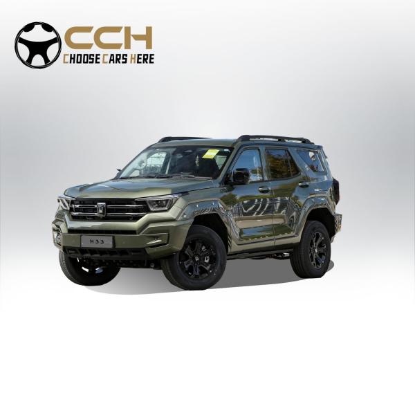 SUV médio Great Wall Tank 400 Carro híbrido com distância entre eixos de 2850 mm e depósito de porta giratória