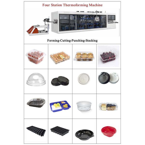 Поднос БЕДЕР PVC автоматический формируя штендер машины 4 гидравлический