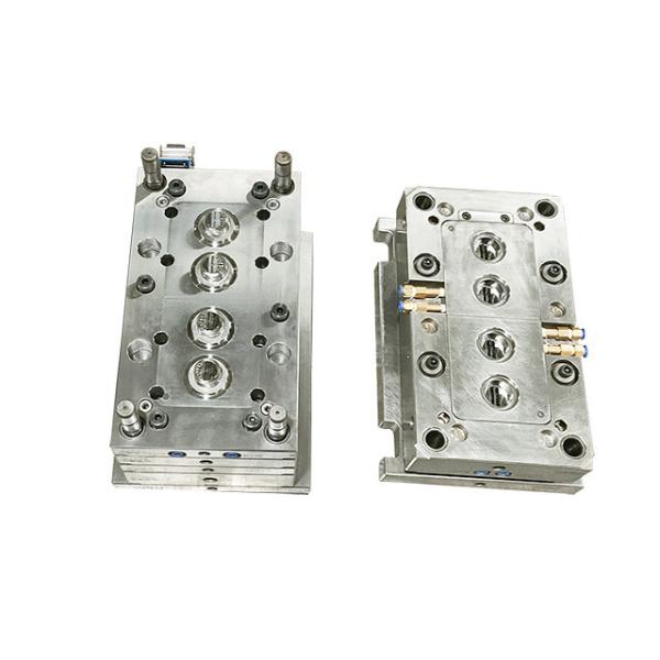 38mm Custom Plastic Moulding Double Flapper Plastic Mould Cap On 160T Machine