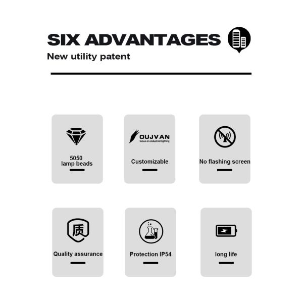 Voyant lumineux d'équipement 400lm CC 24V tricolore pour systèmes d'automatisation industrielle 1750mm