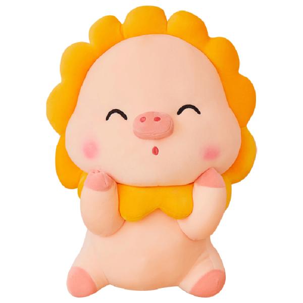 Pig Plush Toy Doll Pillow Sun Shape Toy Bed Super Soft Plush Toy Holiday Gifts