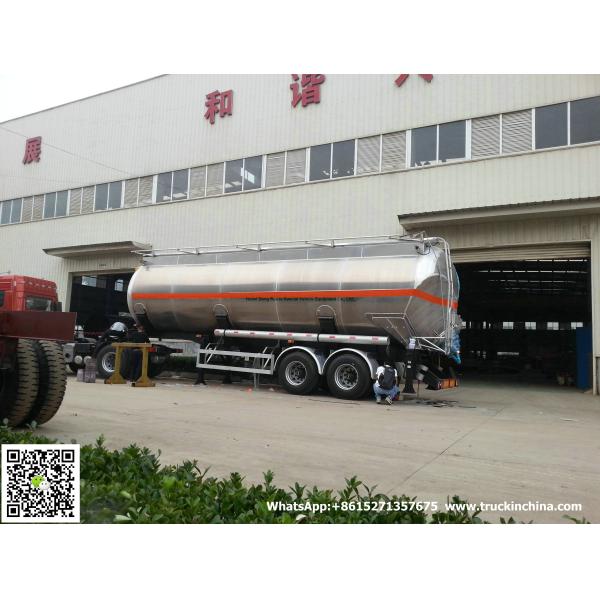 Aluminum Alloy  Wheat Flour Bulk Tanker with Tipping Hydraulic Cylinder (6000USG-10000USG ）whApp:+8615271357675