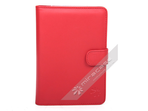Custom  OEM Durable PU Functional  Red Hard 7 Inch Tablet Sleeve