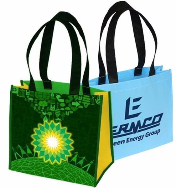 Venda por atacado não não tecida superior do saco do polipropileno das vendas, compra feita sob encomenda reciclada barata de venda superior pp do totalizador do mantimento da impressão