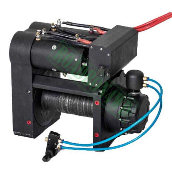 Dual Motor Electric Winch Off Road Electric Winch 4X4 12V 12000Lb 12000Lbs Recovery Winch with Synthetic Rope Twin Motor