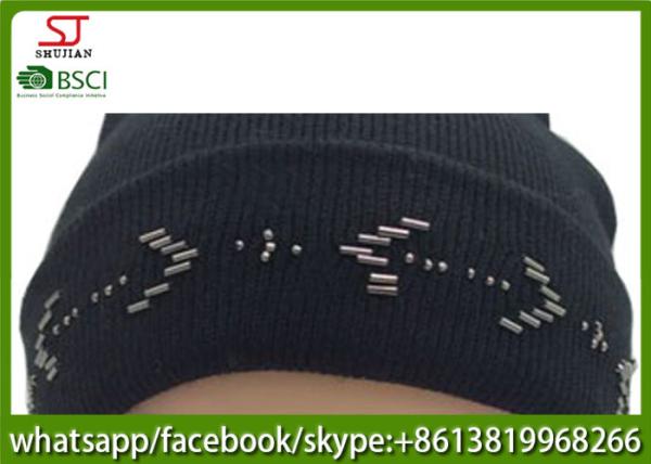 Chinese manufactuer beanie circular needles beanie winter knitting hat pattern 70g 20*22cm 100%Acrylic keep warm