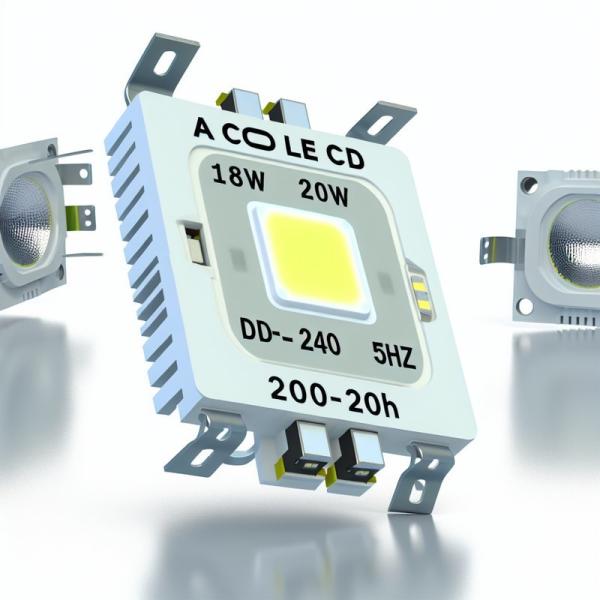 AC COB LED MODULE 18W 210-240V 50Hz sans fonction de gradation du pilote