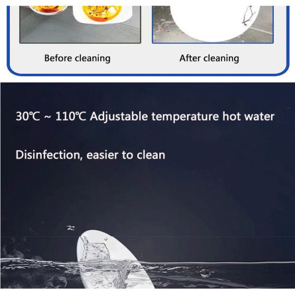 Automatic Modular Design Ultrasonic Sink Dishwasher Stainless Steel Commercial