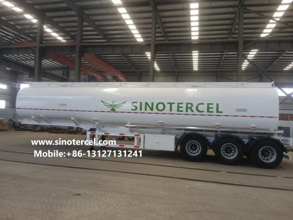 35CBM 3 Axle Fuel Tank Semi Trailer with ABS Option