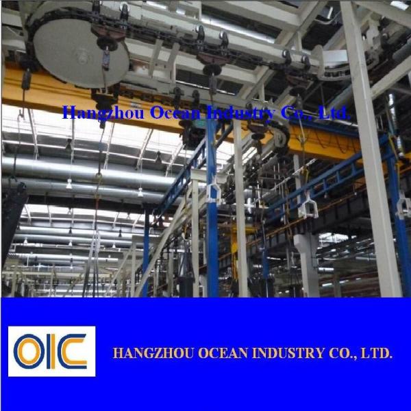 Heavy duty drive chain Conveyor line tracks for construction equipment