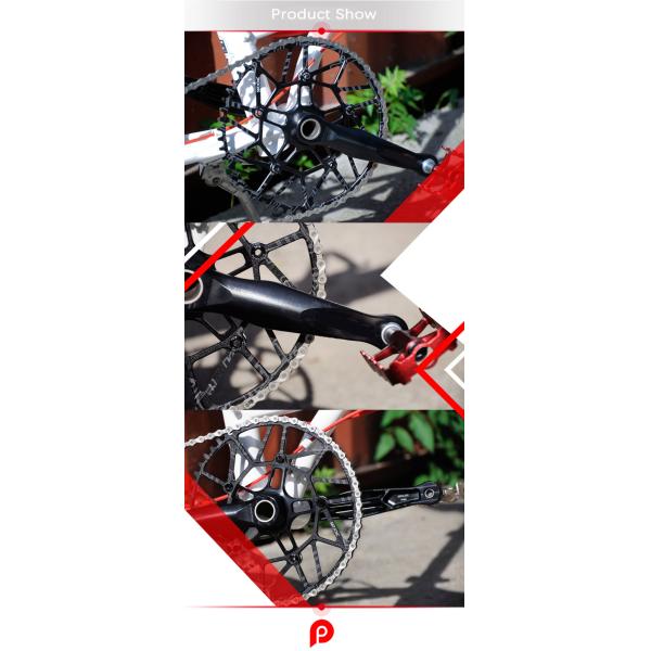 Bicicletas de carretera Super Hollowtech Taiwan BCD130 170mm 54T Cranksets para y rendimiento