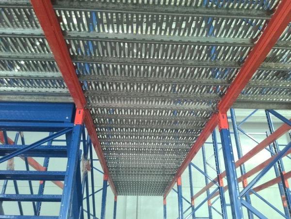 Powder Coating Rack Supported Mezzanine Floor Warehouse Industrial Mezzanine Systems