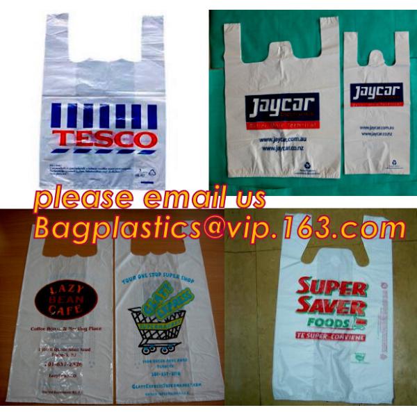 Large/Regular Grocery Size,Oxo-Biodegradable Plastic Shopping Bags, Thank You Printed, 13 Micron, HDPE, 1000 Bags/Box