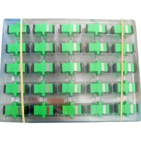 Бесушный пылестойкий Quad SC оптоволоконный адаптер с APC UPC PC PBT материал 1 порт/2 порта