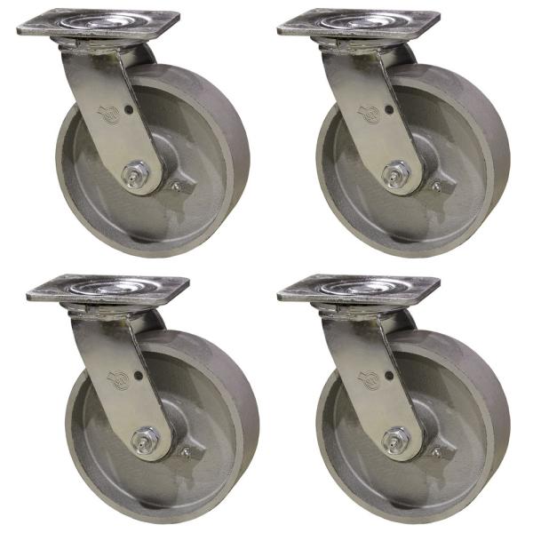 Сие литовое железо вращающиеся колеса литовых колес тяжелые / полустальные литовые колеса литовых колес