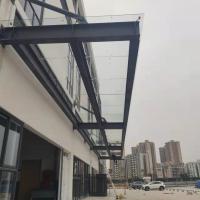 Estructura de acero de tamaño personalizado para toldos y doseles de entrada